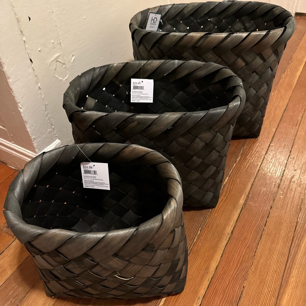 HD 3 storage basket set